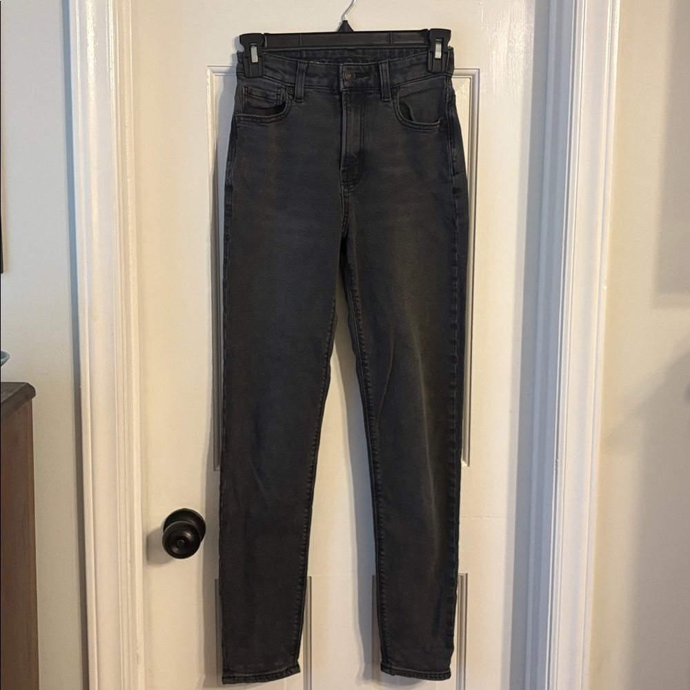American Eagle Outfitters Charcoal Denim - 000